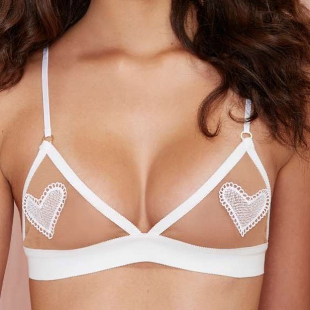 For Love & Lemons Heart Bralette
